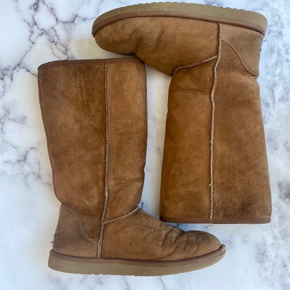 UGG Shoes - Used UGG classic tall chestnut boots
